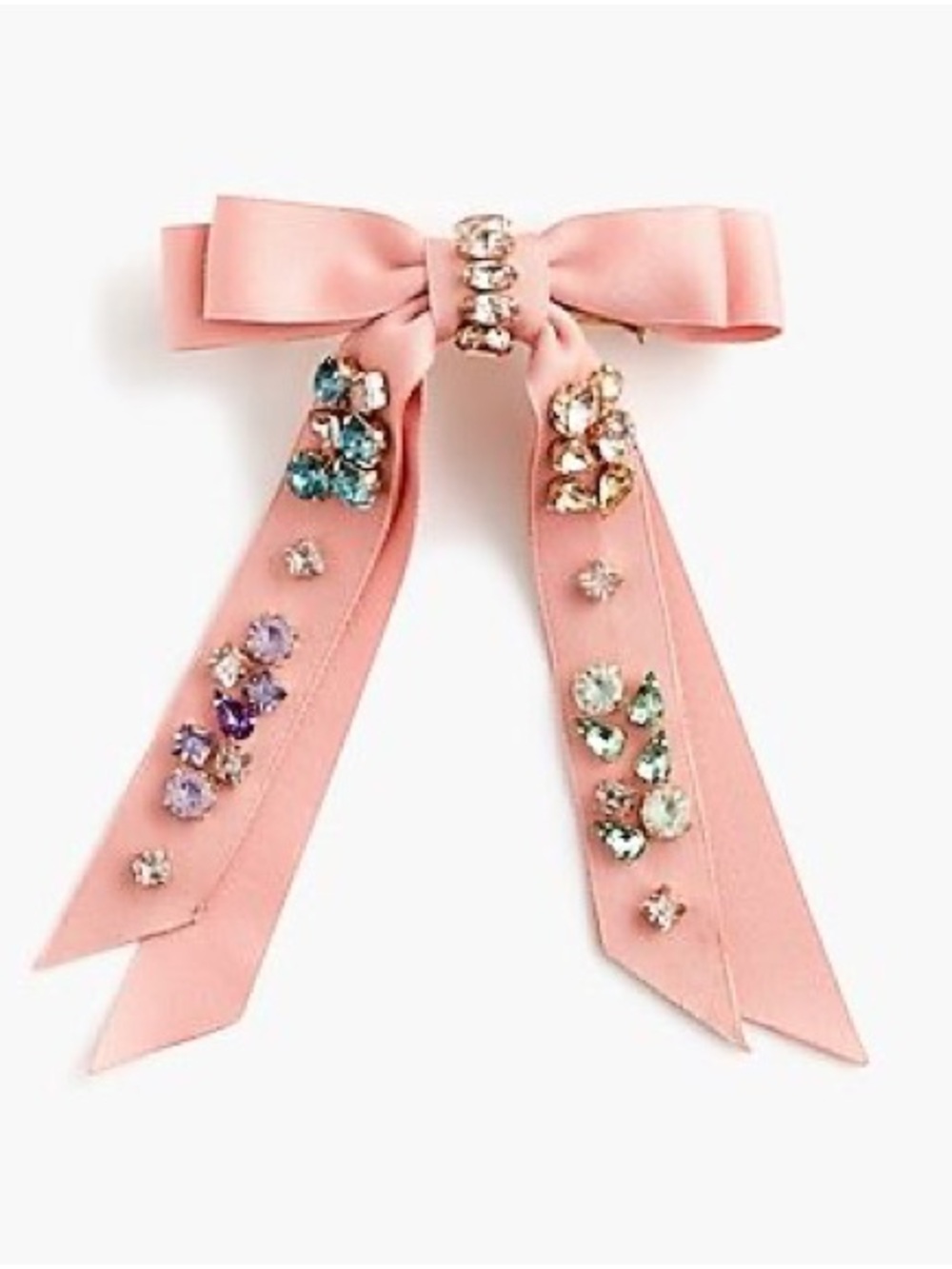 Jcrew Embellished Bow Barrette